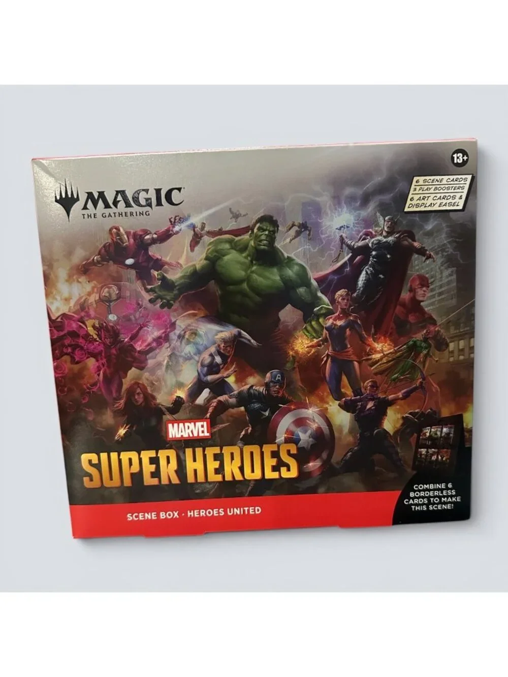 Magic: The Gathering Marvel Super Heroes Scene Box - Heroes United